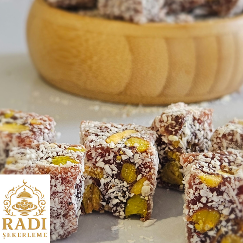 ÇİFTE KAVRULMUŞ PUDRALI ANTEP FISTIKLI